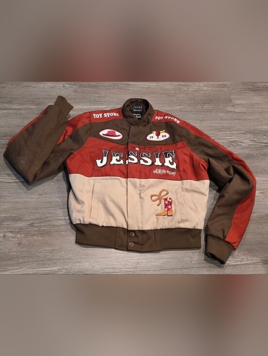 Other - Disney Pixar Toy Story Jessie Kid's Cropped Racing Jacket - BoxLunch Exclusive